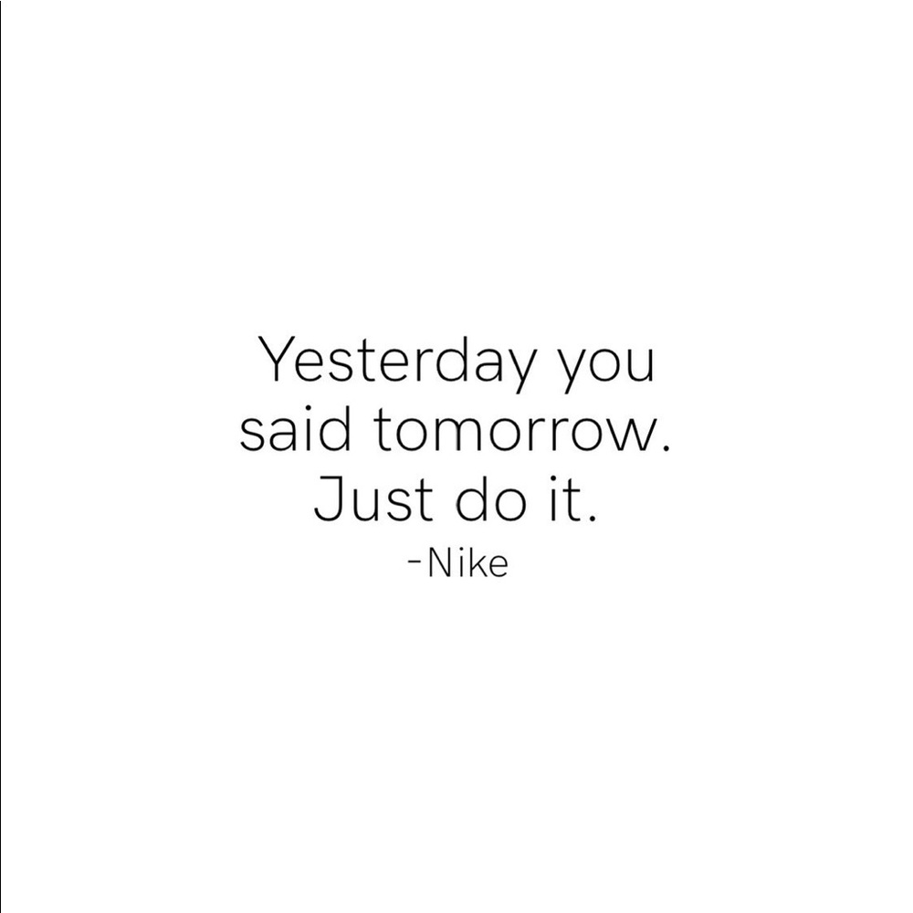 Closet Vibes 🙌 JUST DO IT!